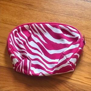Pink Zebra Print Bag